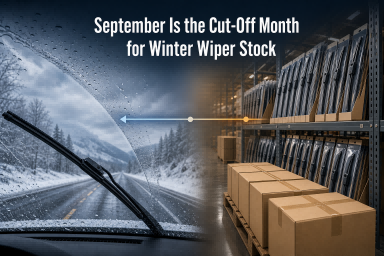 September Is the Cut-Off Month for Winter Wiper Stock — Are You Covered?