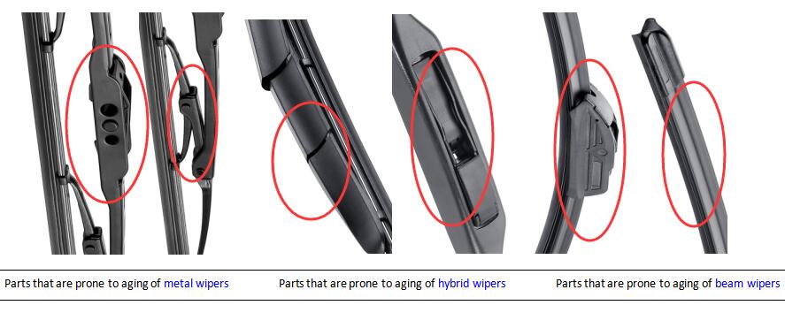 Does replacing the windshield wiper blades only require replacing the wiper rubber refill?